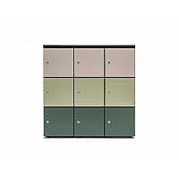 Locker standard spintelės